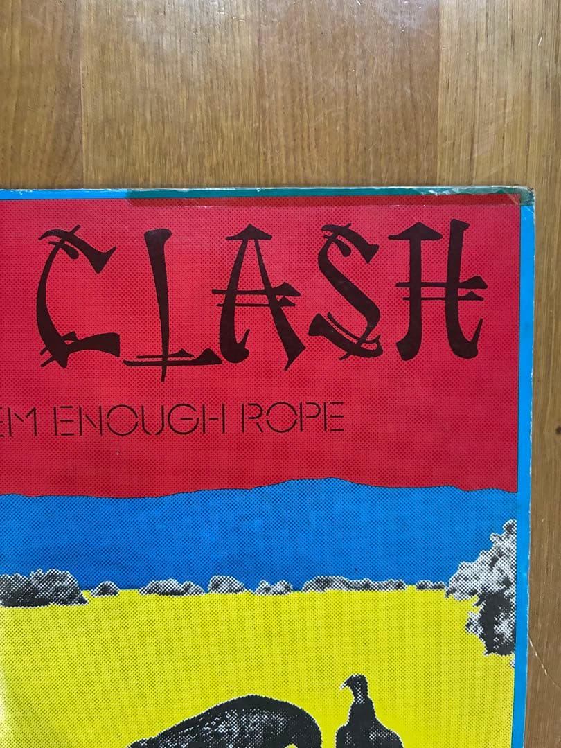 The Clash - Give 'Em Enough Rope LP Japan Pressing w/ Obi & Lyric Sheet Punk