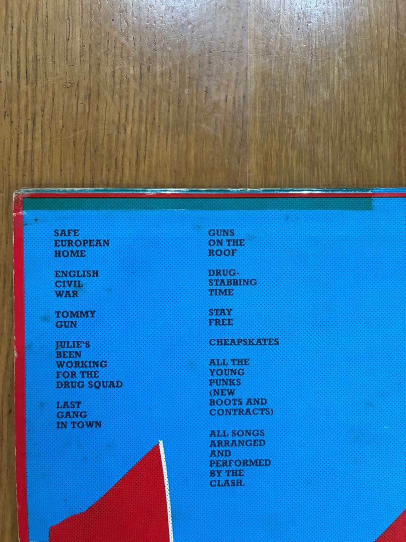 The Clash - Give 'Em Enough Rope LP Japan Pressing w/ Obi & Lyric Sheet Punk