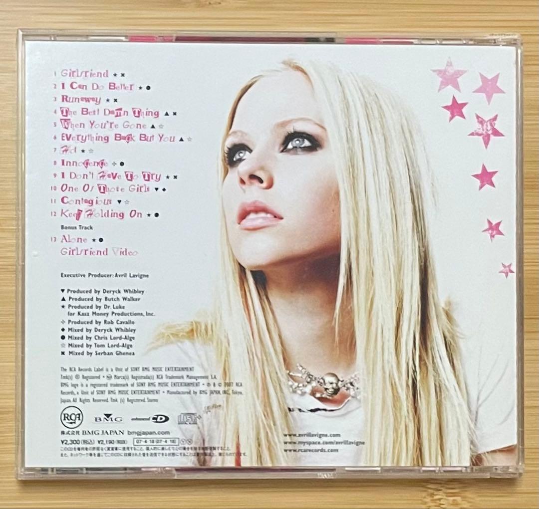 Avril Lavigne The Best Damn Thing CD Japan Press with OBI 2007