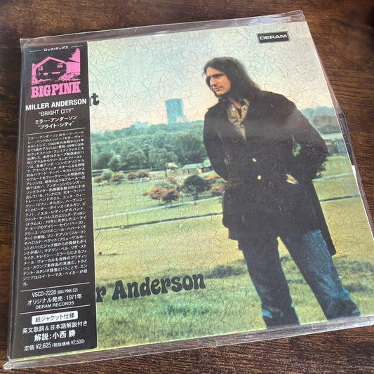 Miller Anderson - Bright City CD Japan Press Mini LP Cardboard Sleeve 1971 Rock