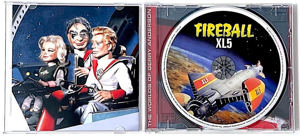 Limited Edition CD Fireball XL5 Space Soundtrack Remastered Used | Japansoundstore