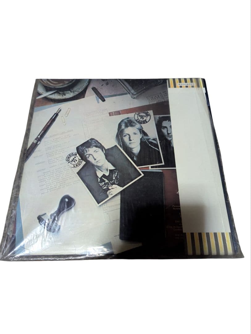 Paul McCartney & Wings - Band on the Run Vinyl LP Japan Pressing w/ Obi & Poster