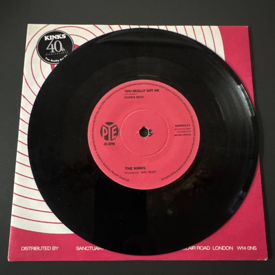 The Kinks - You Really Got Me 7" Vinyl Single, 40th Anniversary Pye Records