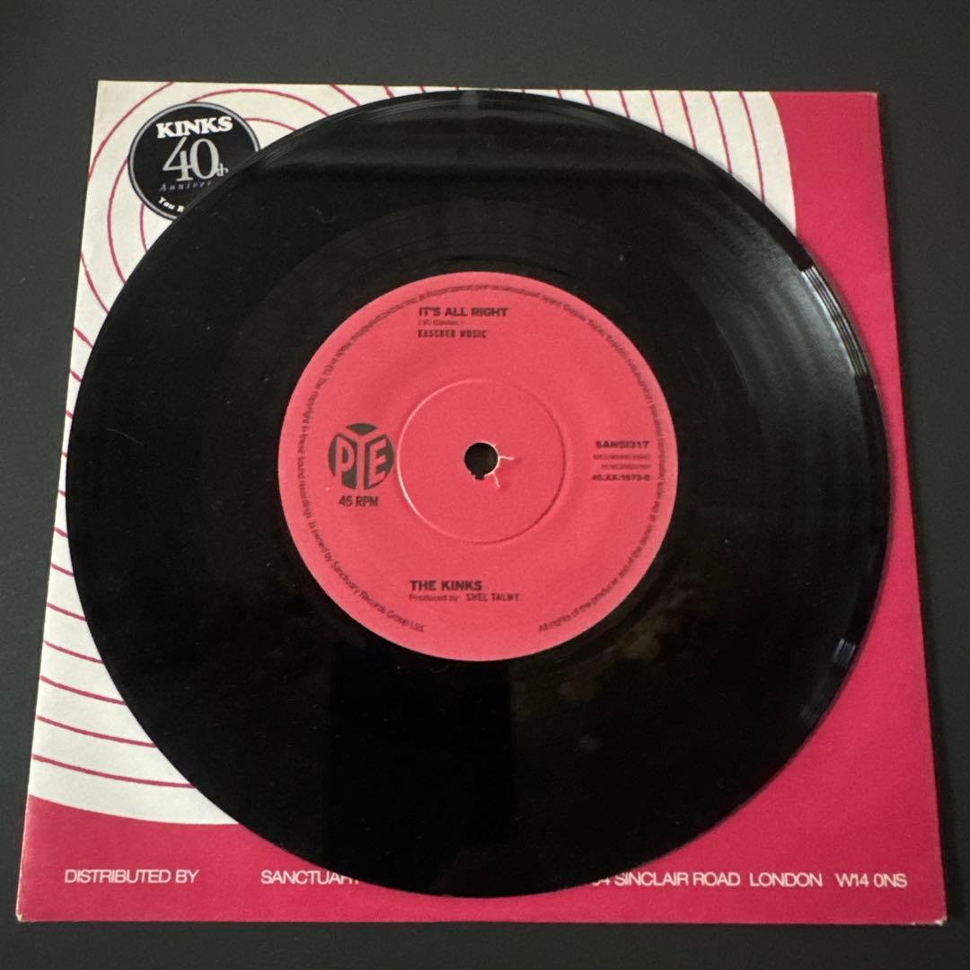 The Kinks - You Really Got Me 7" Vinyl Single, 40th Anniversary Pye Records