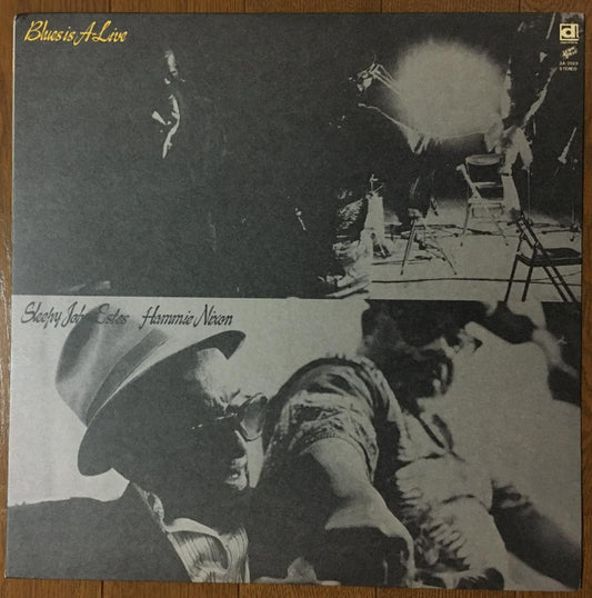 Sleepy John Estes & Hammie Nixon Blues Is A-Live Japan LP Vinyl Show Boat 1976