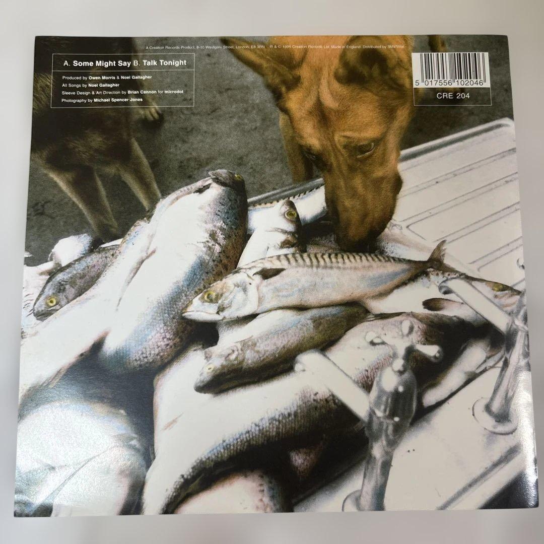 Oasis Some Might Say 7" Single UK Original 1995 Creation Records Britpop Vinyl