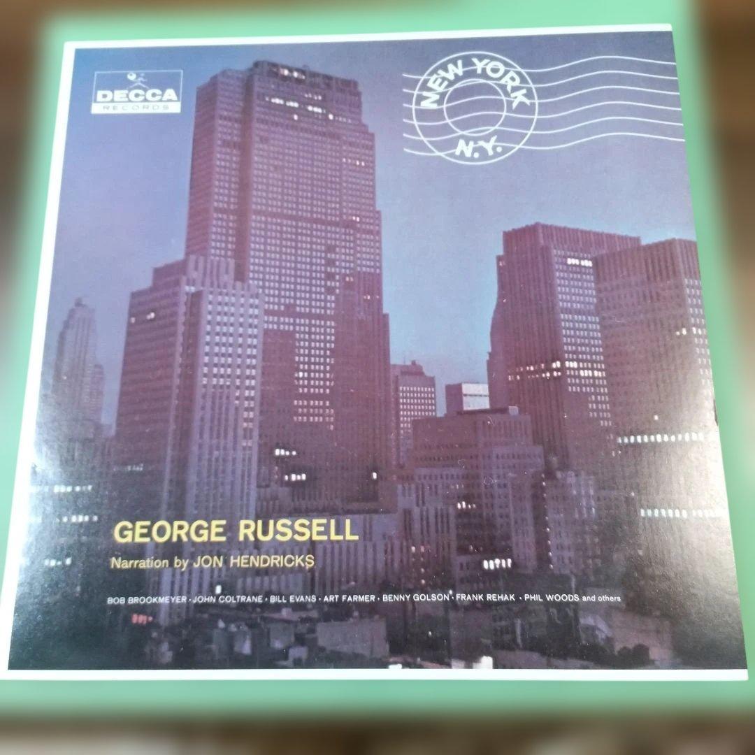 George Russell - New York, N.Y. Vinyl LP 1982 Japan Reissue Bill Evans Coltrane
