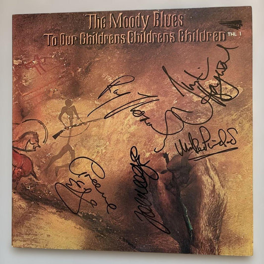 The Moody Blues - To Our Children's Children's Children LP, Japan, Signed Copy