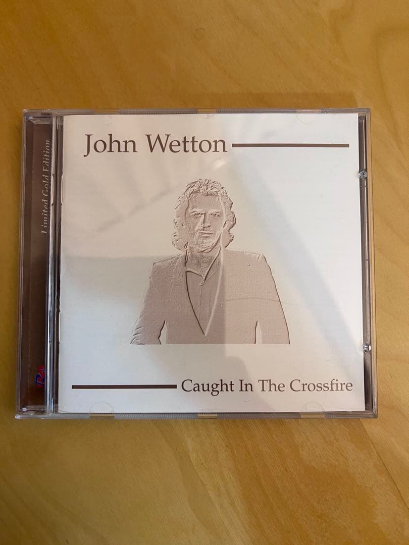 John Wetton Caught In The Crossfire CD Limited Gold Edition 1999 Renaissance