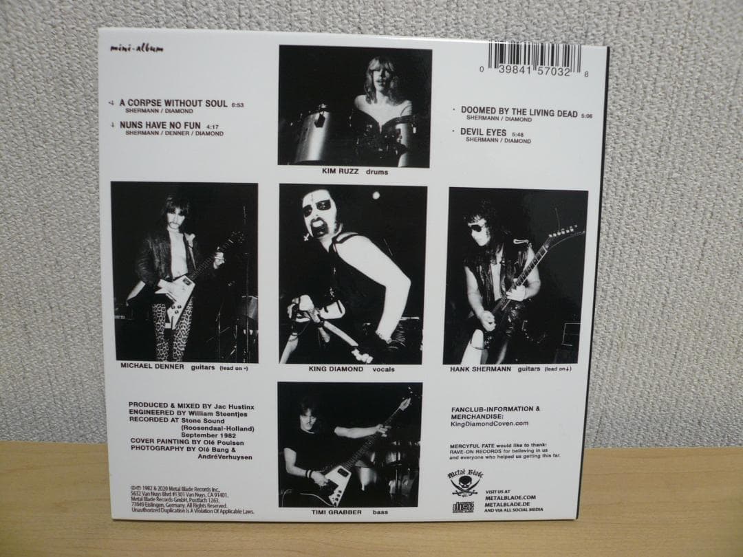 Mercyful Fate "Mercyful Fate" CD Limited Edition Paper Jacket Metal Blade | Japansoundstore
