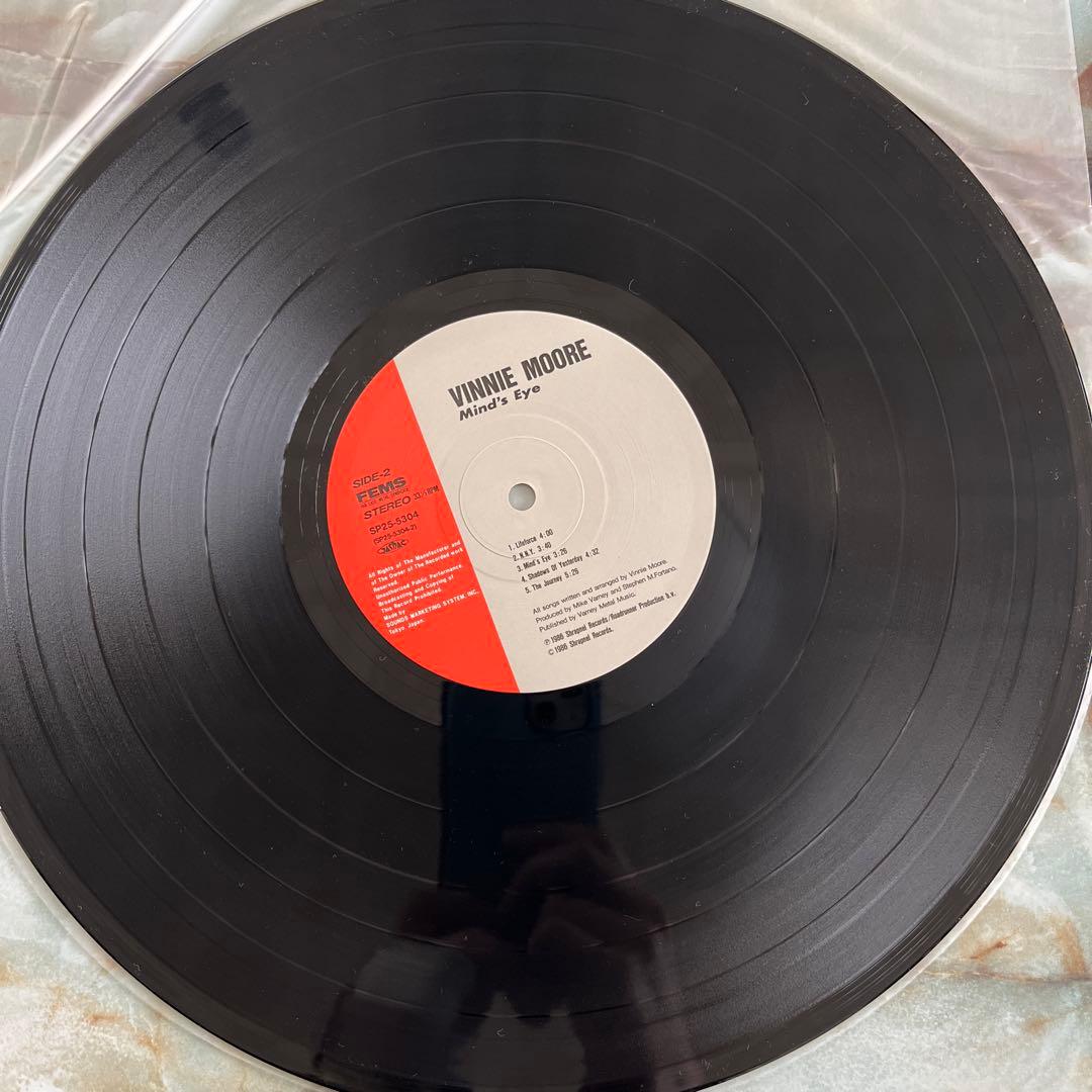 The Moore MIND'S EYE Japanese LP White Vinyl Used Good Record | Japansoundstore