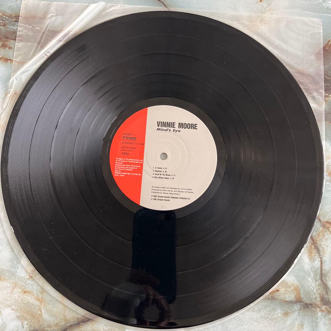 The Moore MIND'S EYE Japanese LP White Vinyl Used Good Record | Japansoundstore