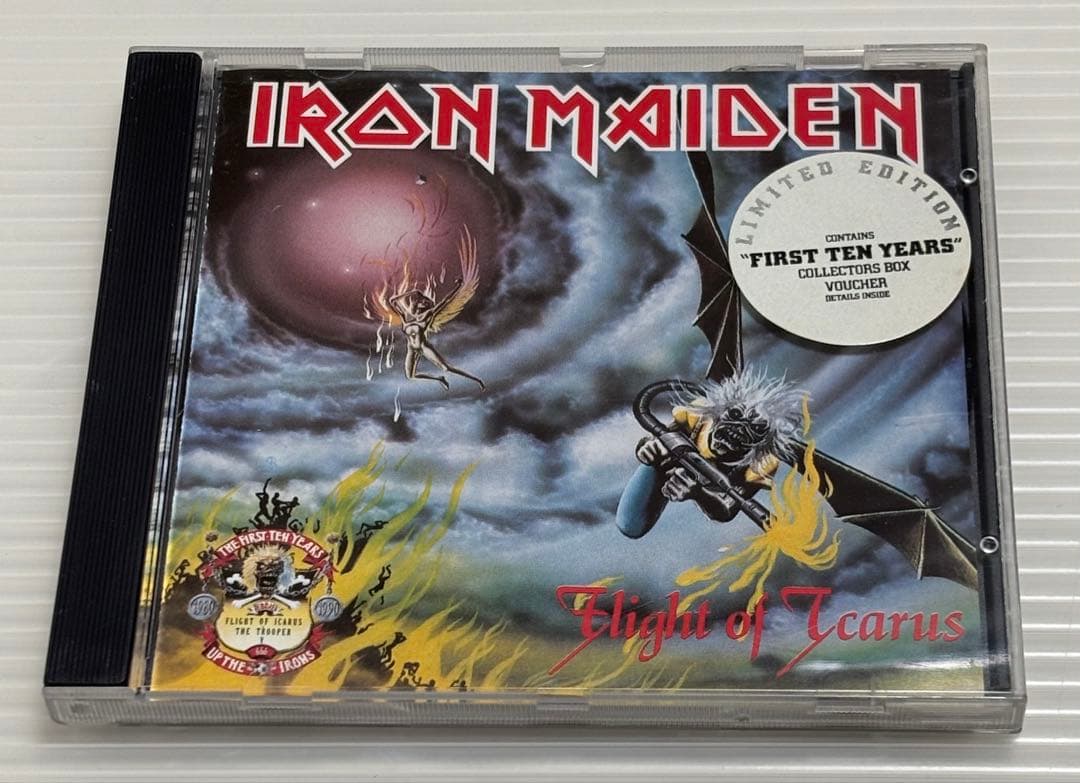 Iron Maiden - Flight of Icarus CD Single, Limited Edition First Ten Years