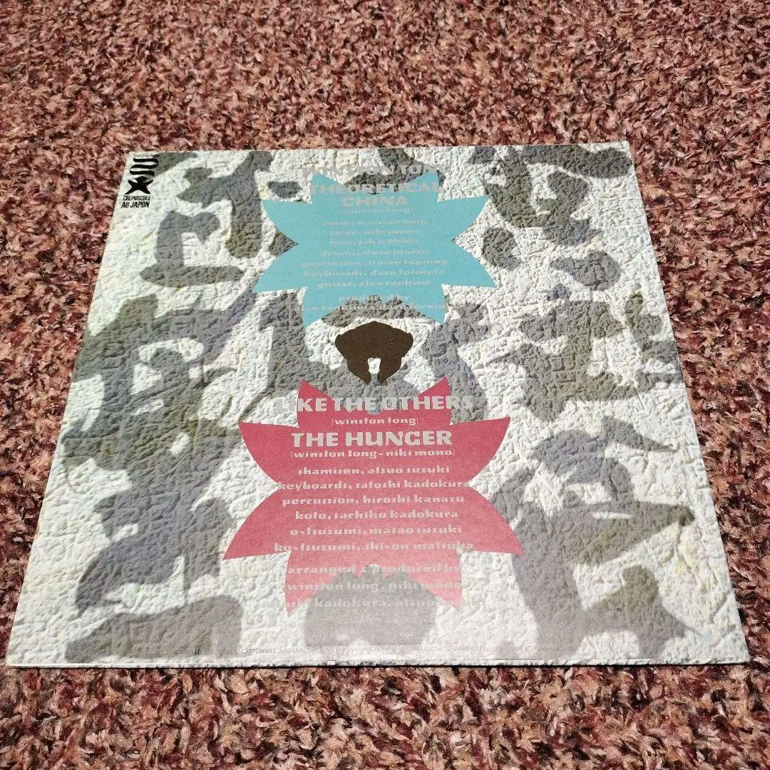 Winston Tong Vinyl LP Record Used Album Collectible Near Mint | Japansoundstore