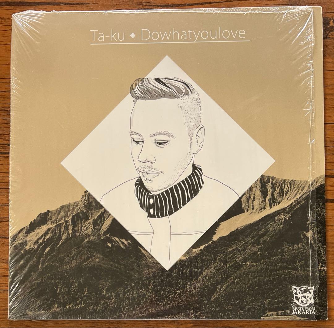 Ta-ku - Dowhatyoulove Vinyl LP German Pressing 2013 Instrumental Hip Hop Jakarta