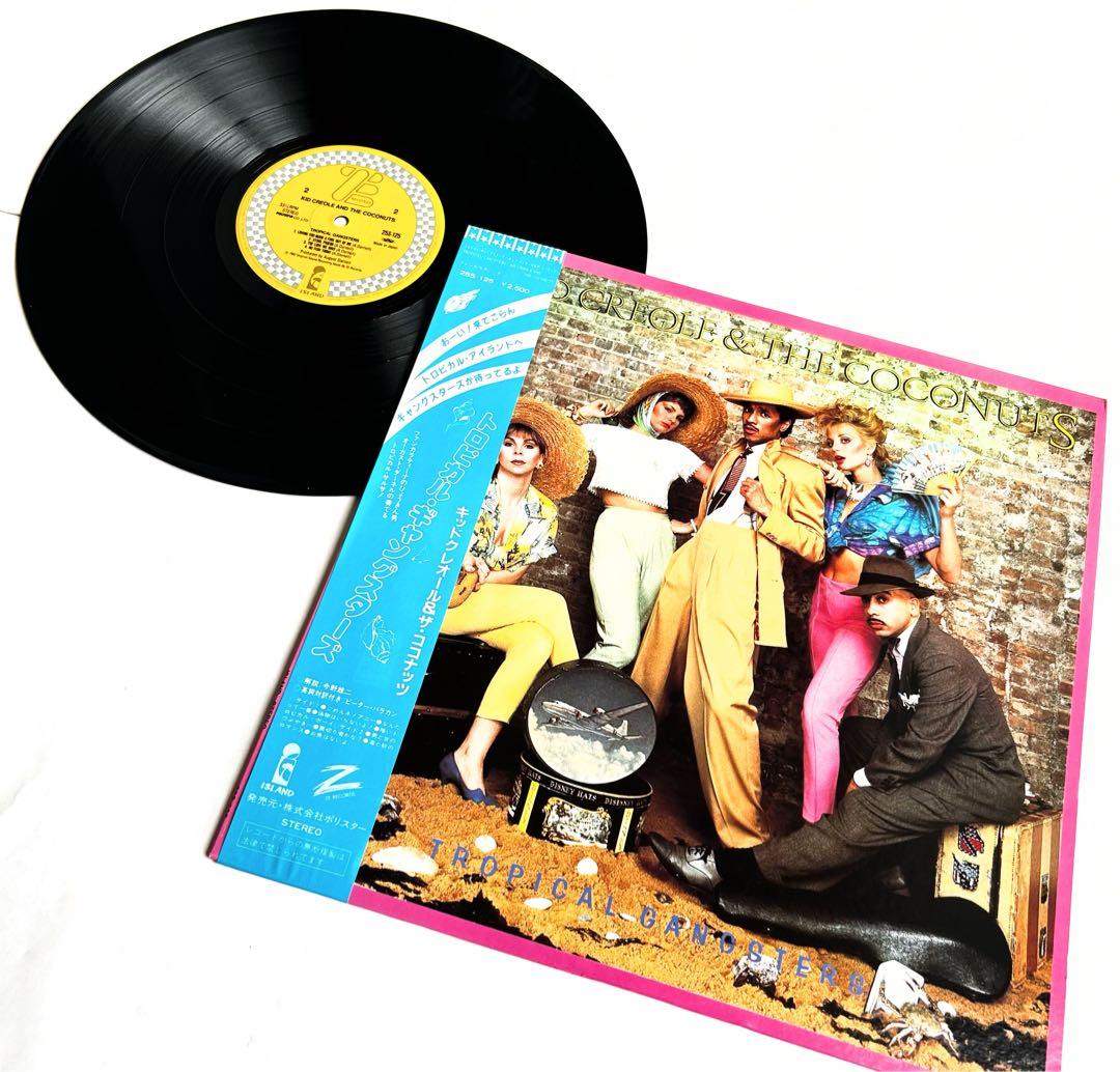 Kid Creole & The Coconuts Tropical Gangsters LP Japan 1982 Obi Funkaratina