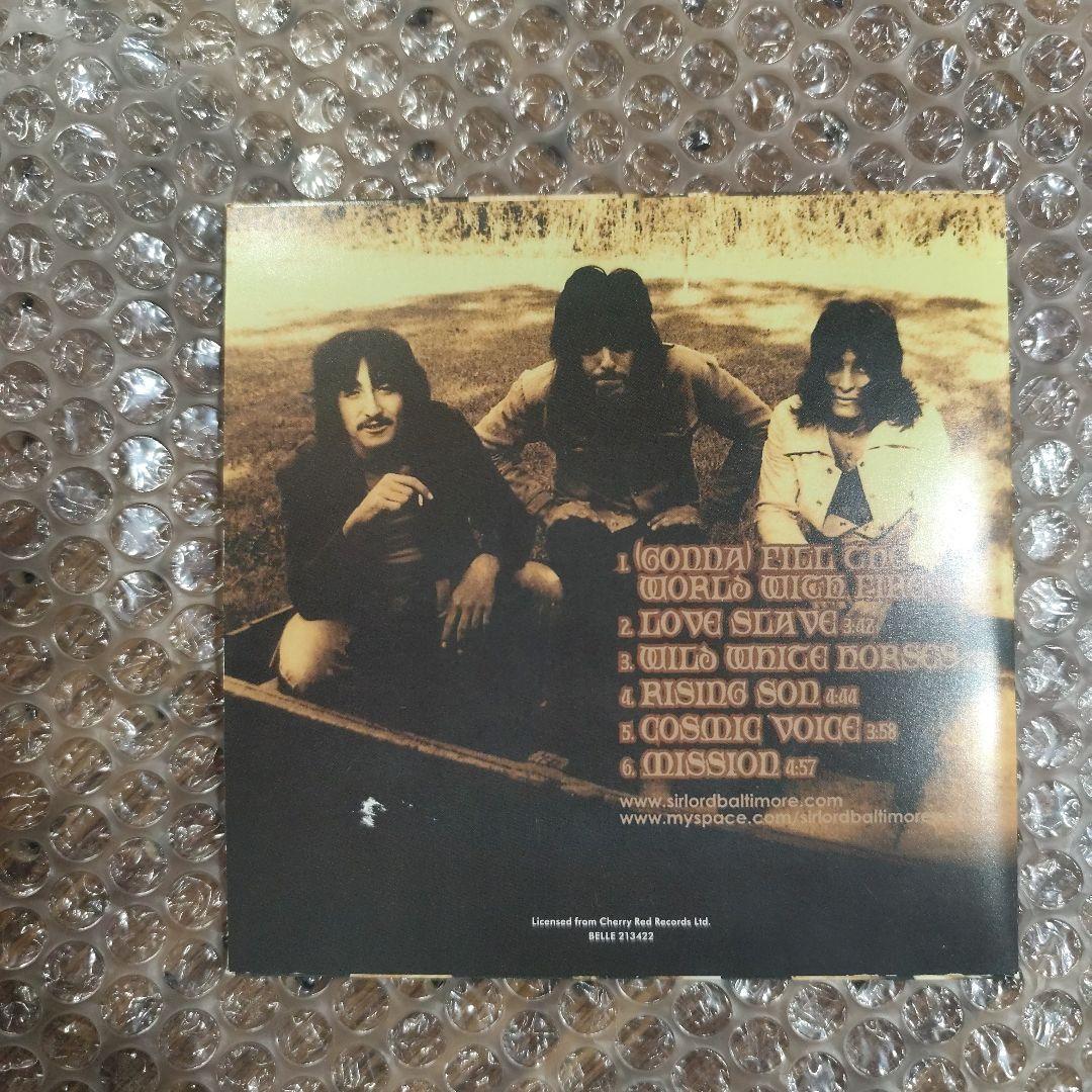 Sir Lord Baltimore III RAW CD Japan Paper Jacket Used with Small Scratches | Japansoundstore