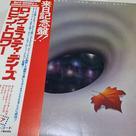 Robin Trower - Long Misty Days Vinyl LP Japan Chrysalis Green Wax Rare