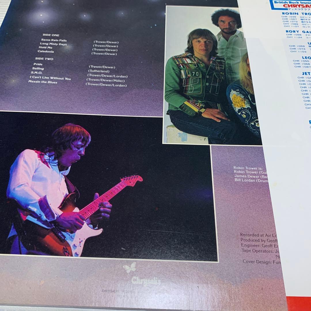 Robin Trower - Long Misty Days Vinyl LP Japan Chrysalis Green Wax Rare