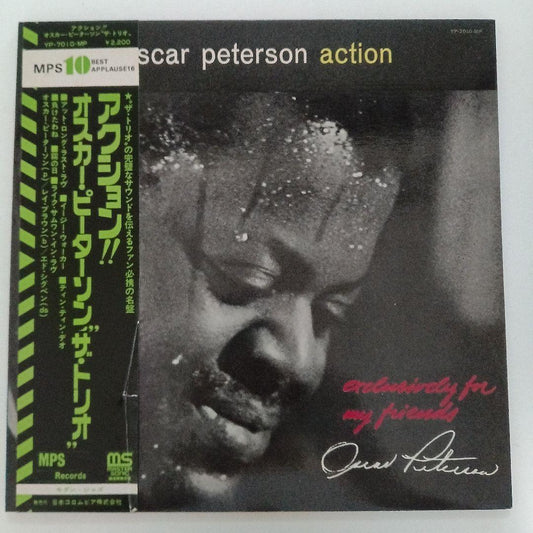 Oscar Peterson - Action Vinyl LP Japan YP-7010-MP Jazz The Trio Record