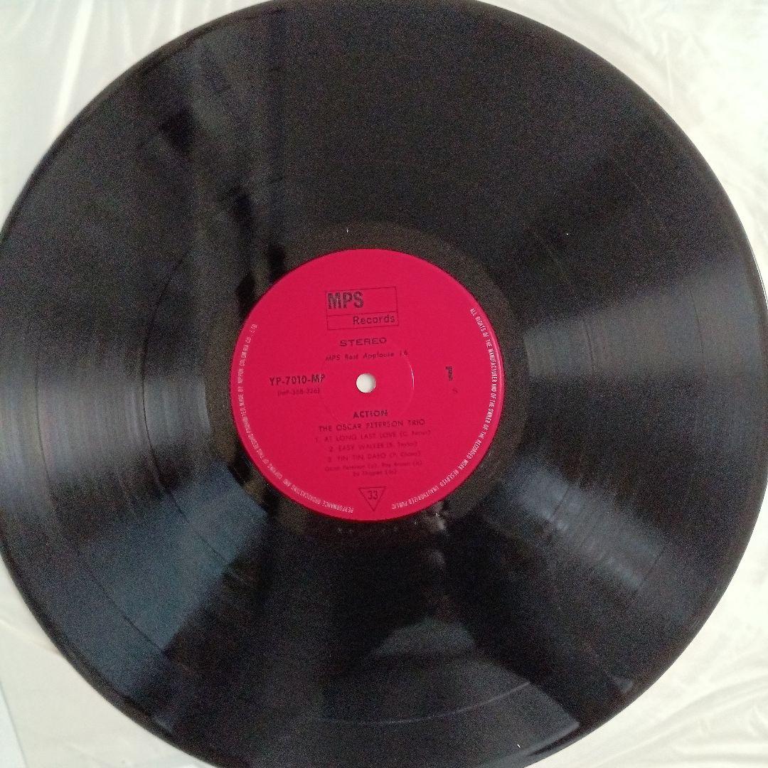 Oscar Peterson - Action Vinyl LP Japan YP-7010-MP Jazz The Trio Record