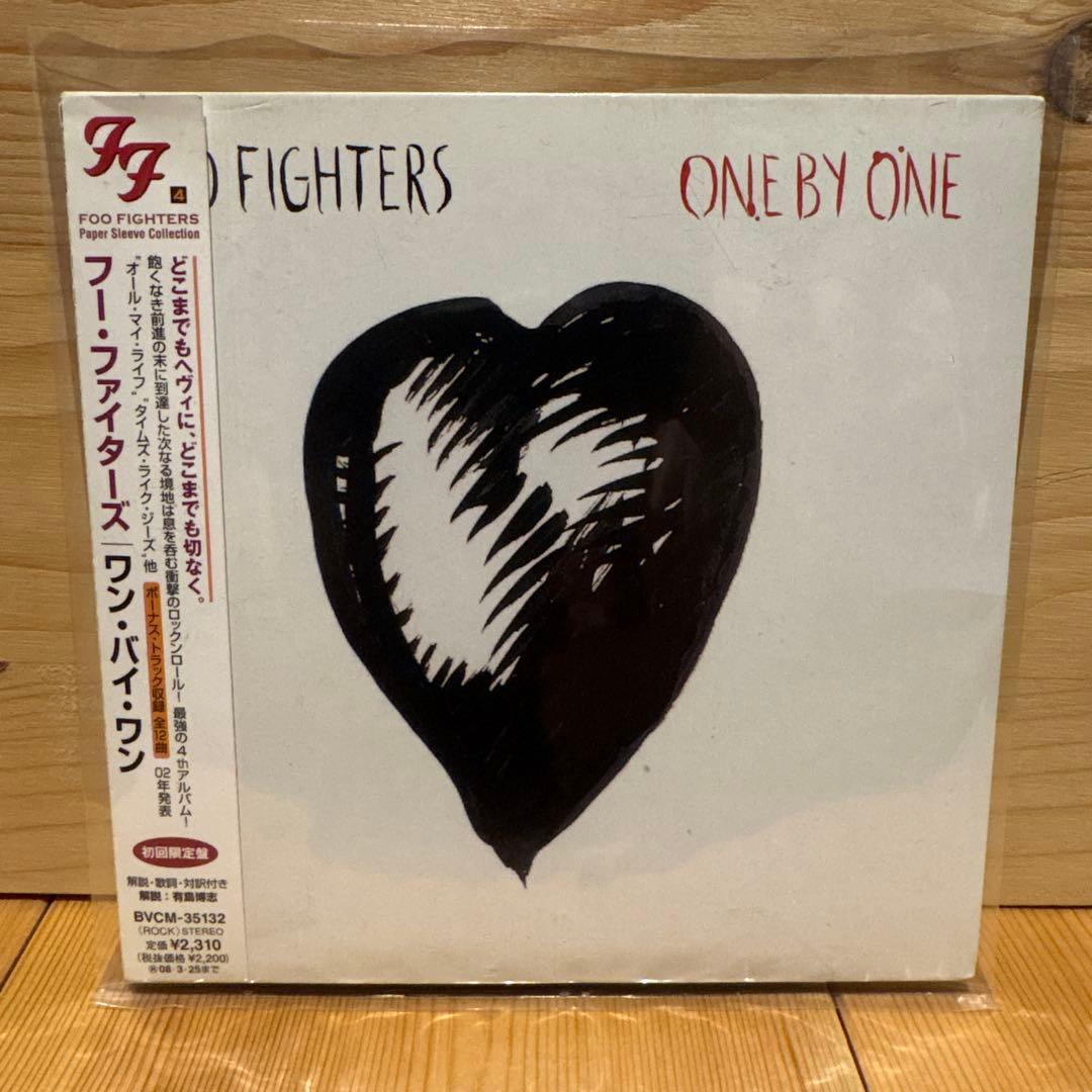 Foo Fighters One By One CD Japan Press Paper Sleeve Limited Edition with OBI