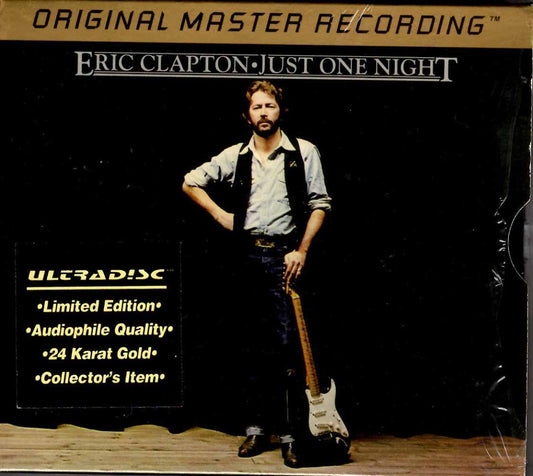 Eric Clapton Just One Night Limited Gold CD Audiophile 24KUSED | Japansoundstore