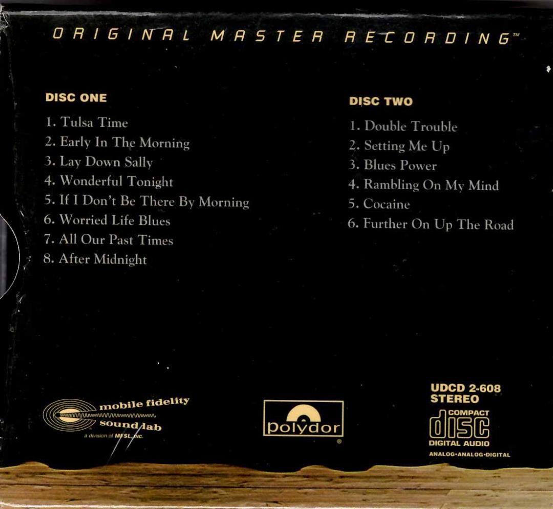 Eric Clapton Just One Night Limited Gold CD Audiophile 24KUSED | Japansoundstore