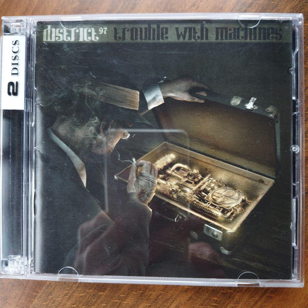District 97 Trouble With Machines 2CD+DVD Japan Press 2012 Prog Rock Import
