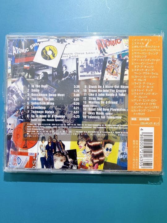 Atomic Swing In Their Finest Hour CD Japan Press with OBI Best Of 1998