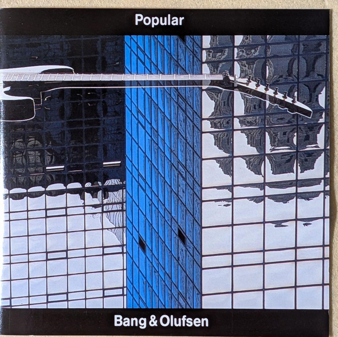 Bang & Olufsen Popular Vol. 1 Official Promo CD 1988 West Germany Press