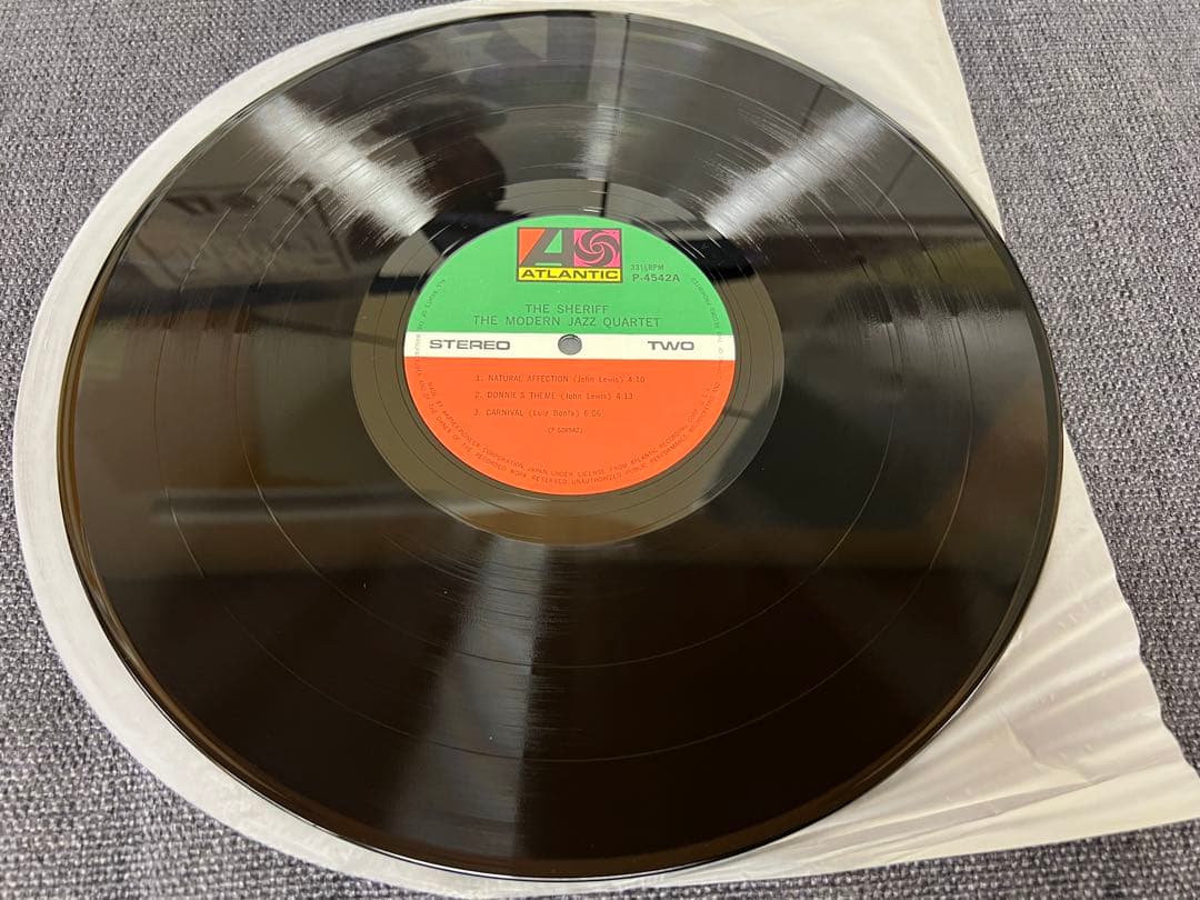 Modern Jazz Quartet The Sheriff LP Record Near Mint Atlantic Japan | Japansoundstore