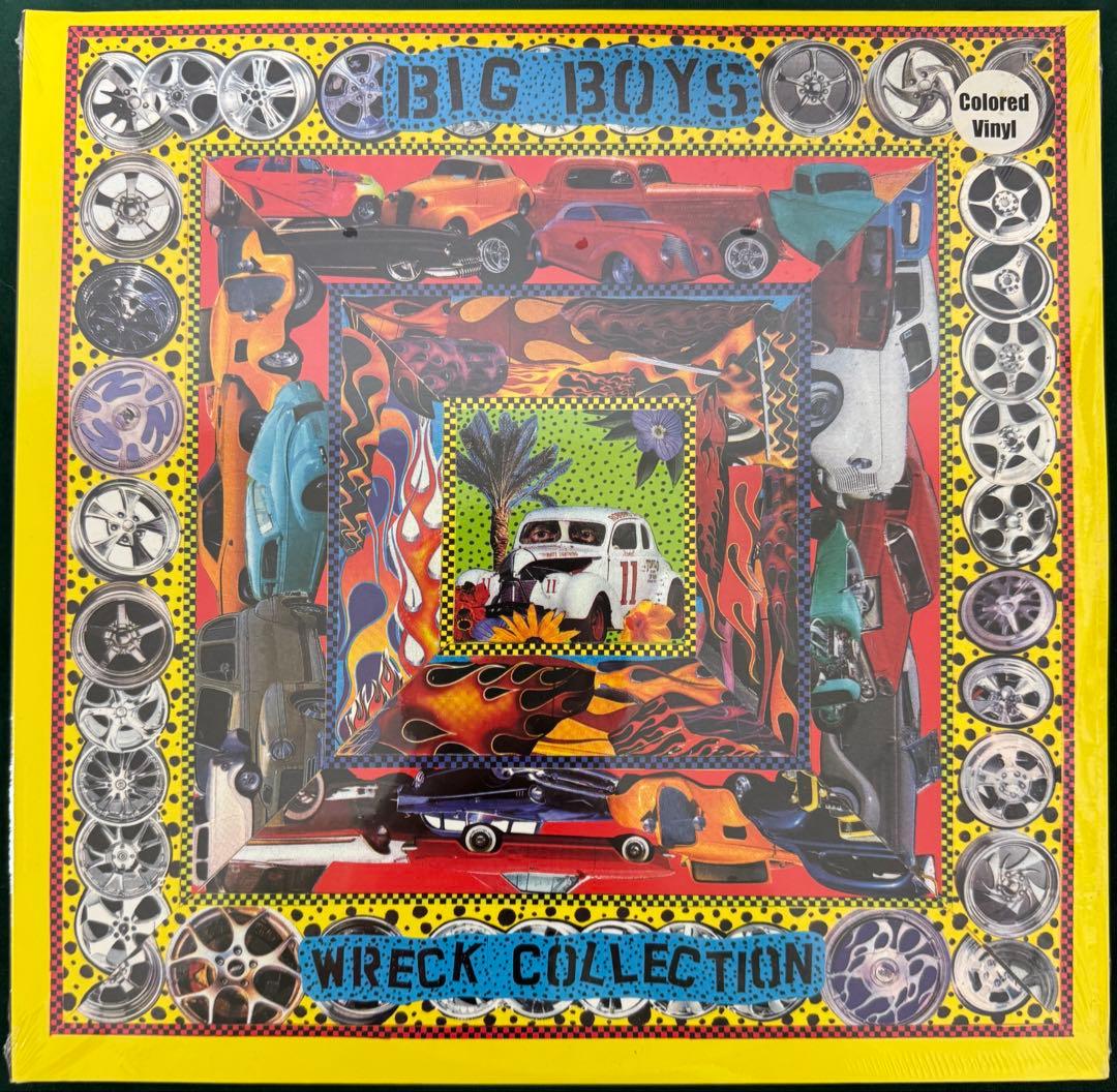 Big Boys - Wreck Collection LP Colored Vinyl Punk Austin TX