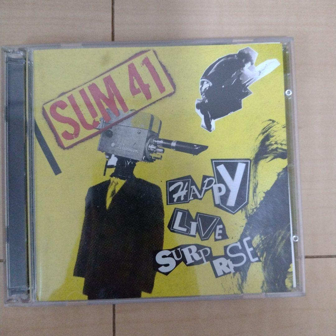 Sum 41 - Happy Live Surprise CD+DVD Japan Press with OBI Limited Edition 2005