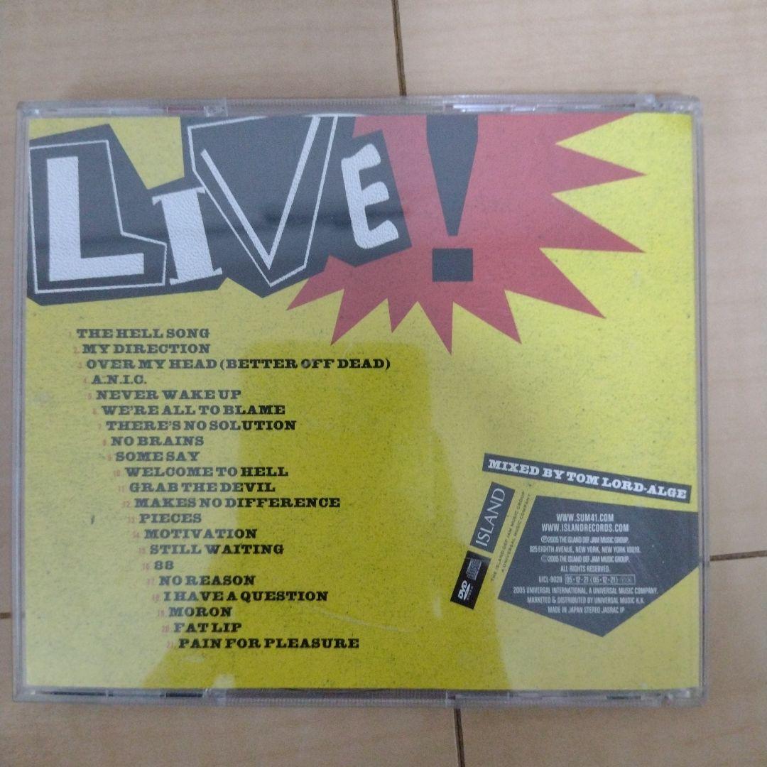 Sum 41 - Happy Live Surprise CD+DVD Japan Press with OBI Limited Edition 2005