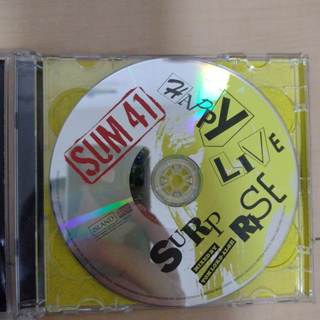 Sum 41 - Happy Live Surprise CD+DVD Japan Press with OBI Limited Edition 2005