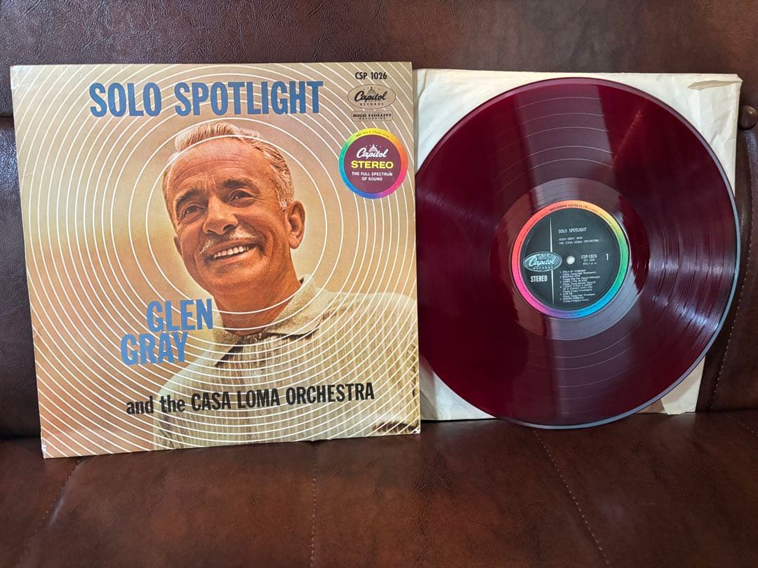 Glen Gray & The Casa Loma Orchestra - Solo Spotlight Vinyl LP Japan Red Wax