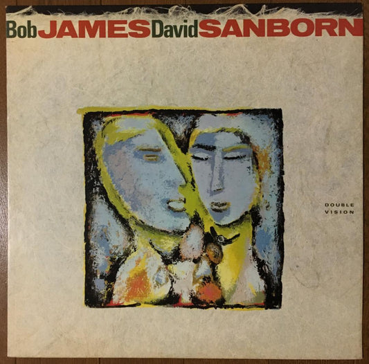 Bob James & David Sanborn - Double Vision Vinyl LP 1986 Jazz Fusion Japan