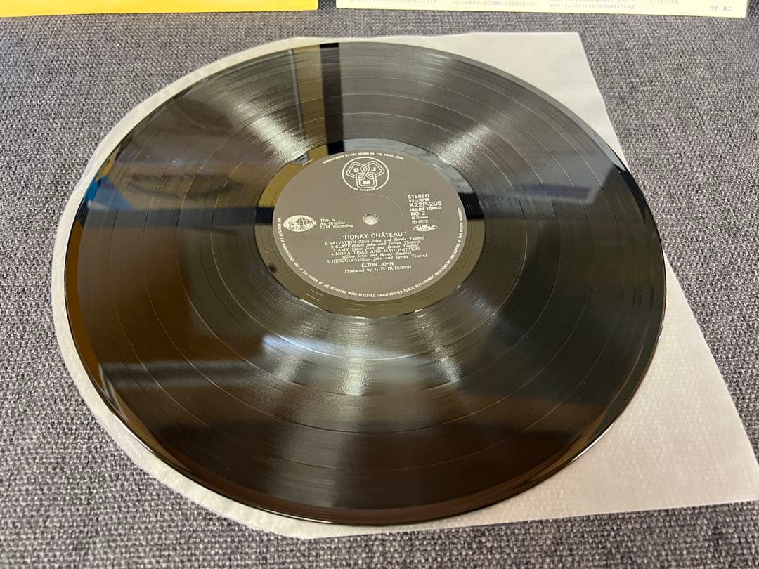 Elton John - Honky Château - LP Vinyl Japan Pressing K22P-205 with Obi