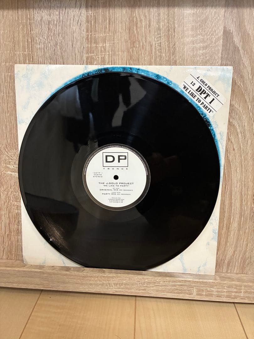 J. Golo Project - We Like To Party 12" Vinyl Record DP Trance 12DTP 1