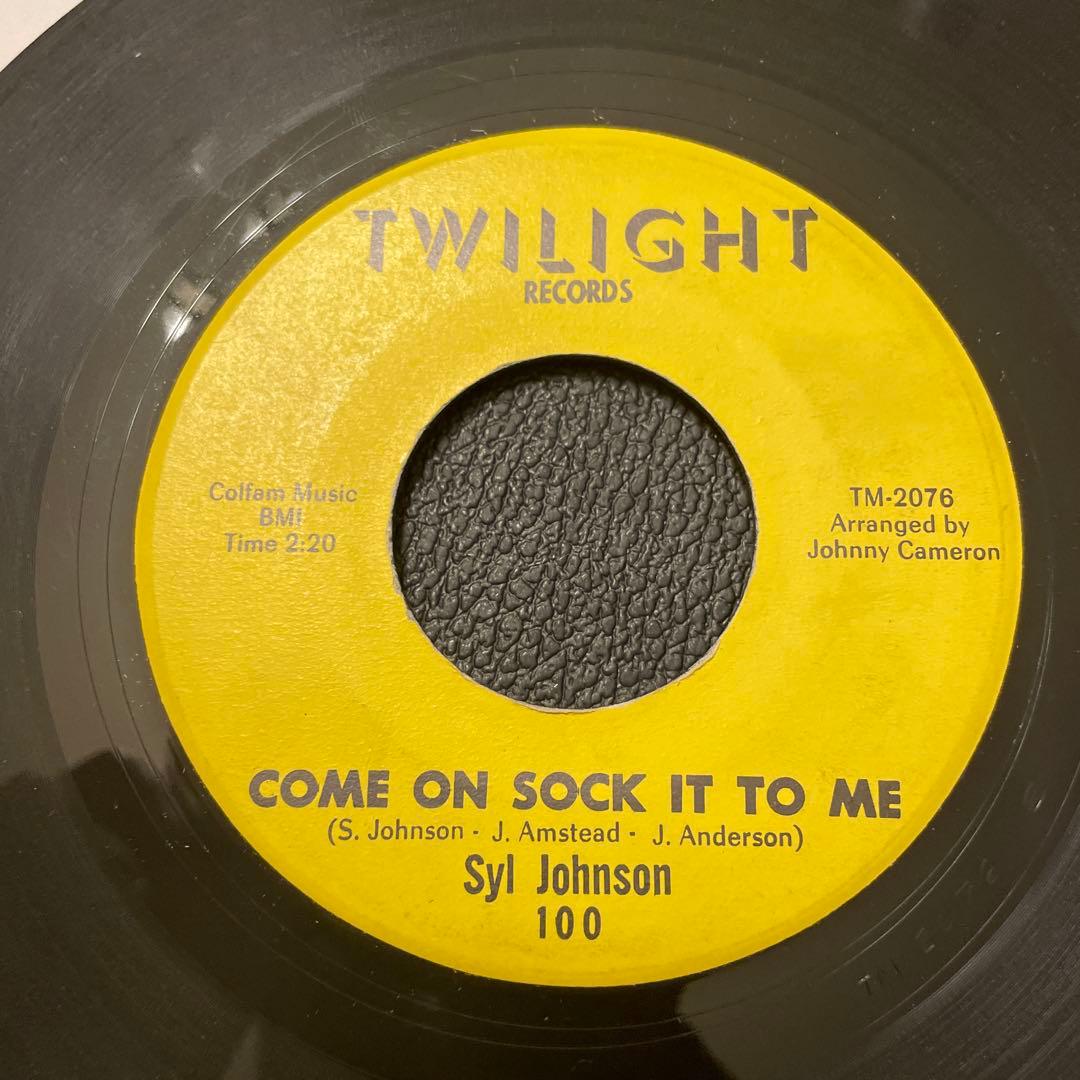 Syl Johnson - Come On Sock It To Me / Try Me 7-inch Vinyl Soul Single US Origina