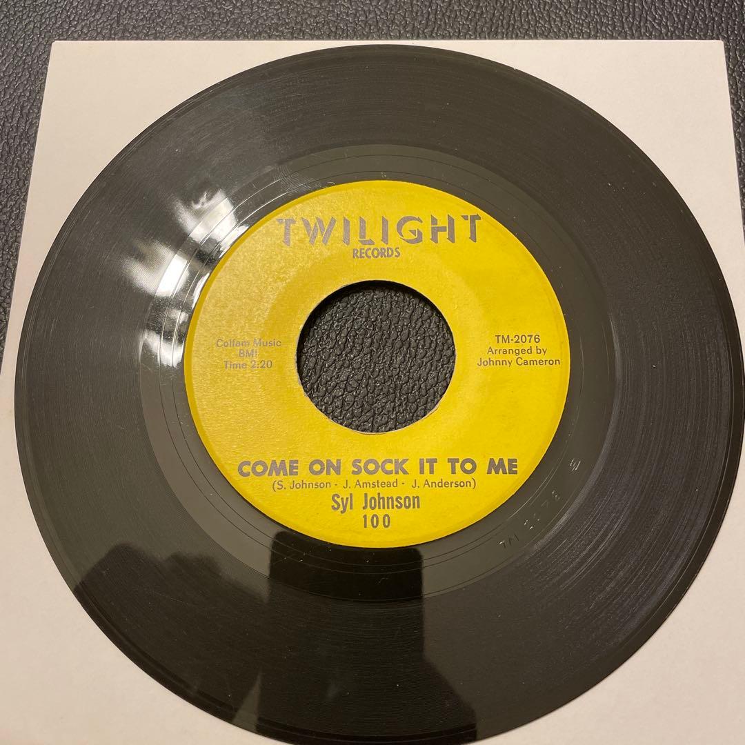 Syl Johnson - Come On Sock It To Me / Try Me 7-inch Vinyl Soul Single US Origina