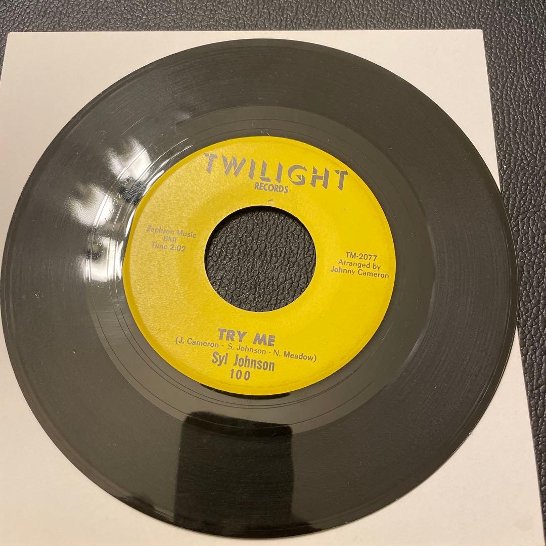 Syl Johnson - Come On Sock It To Me / Try Me 7-inch Vinyl Soul Single US Origina