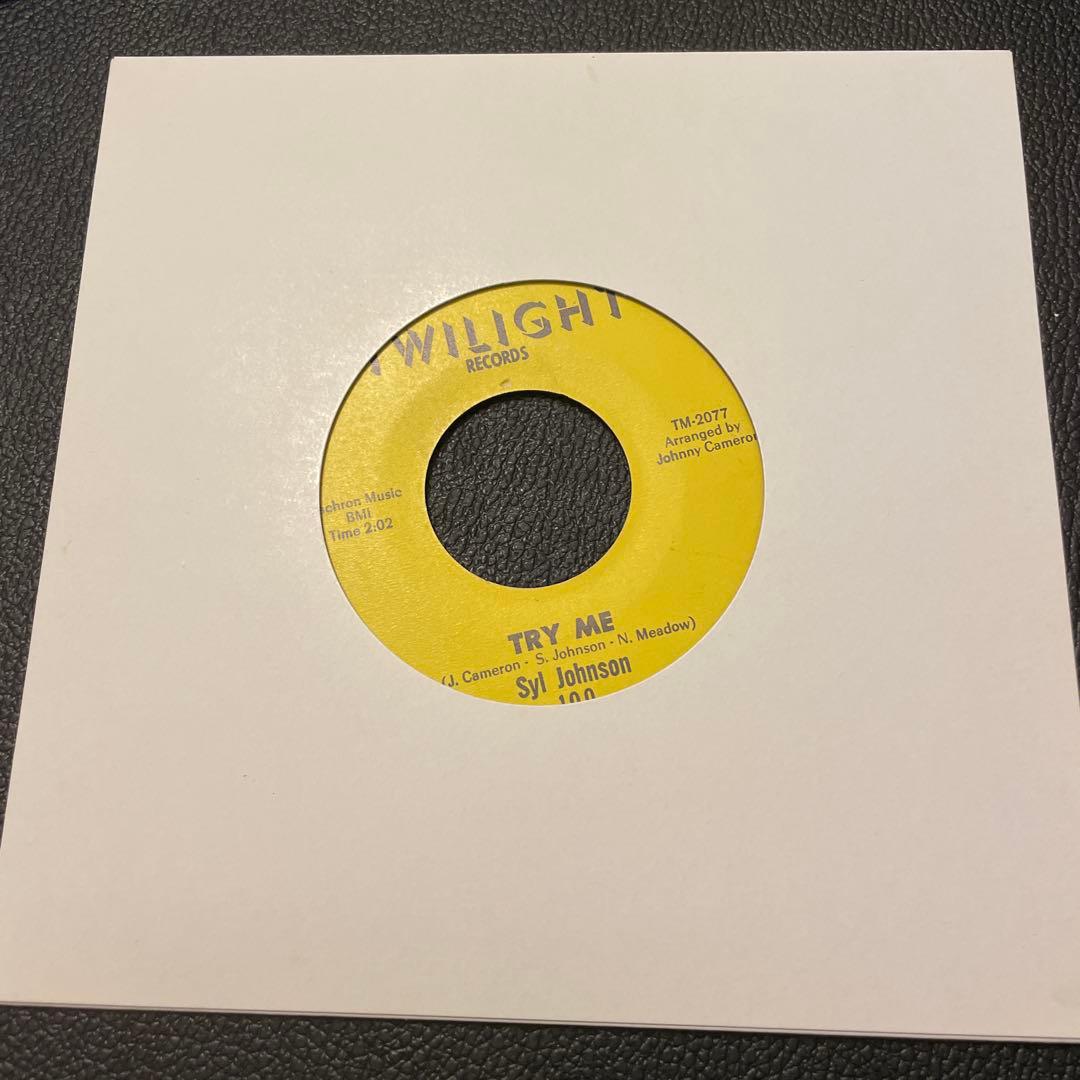 Syl Johnson - Come On Sock It To Me / Try Me 7-inch Vinyl Soul Single US Origina