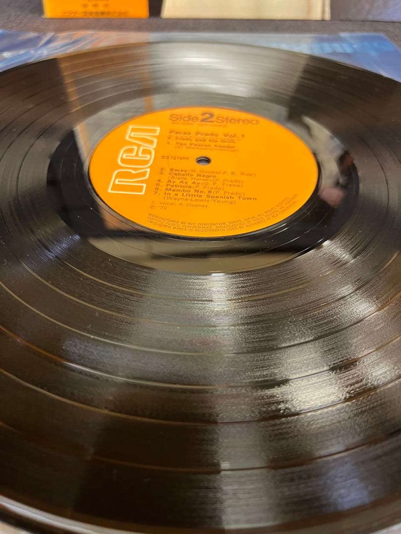 Perez Prado Vol. 1 LP Japan RCA SX-220 Mambo Latin Jazz Vinyl Record with Obi