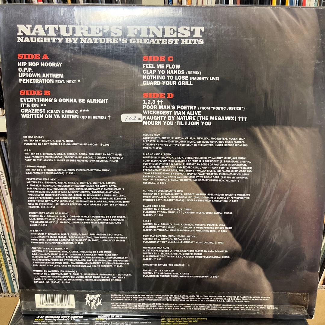 Naughty By Nature - Nature's Finest: Greatest Hits (1999) 2LP Vinyl Record