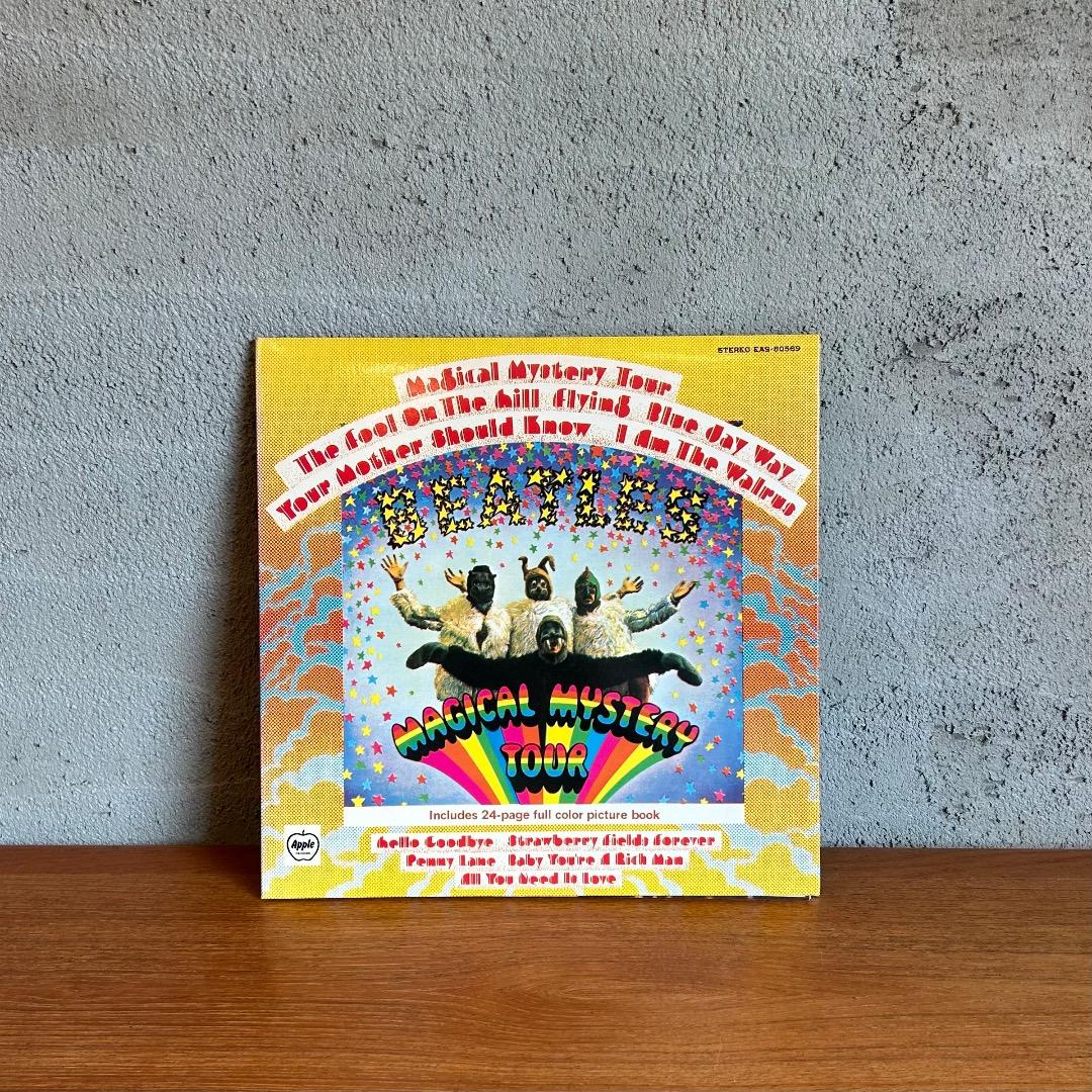 The Beatles Magical Mystery Tour LP 1976 Japan Pressing EAS-80569 w/ Booklet
