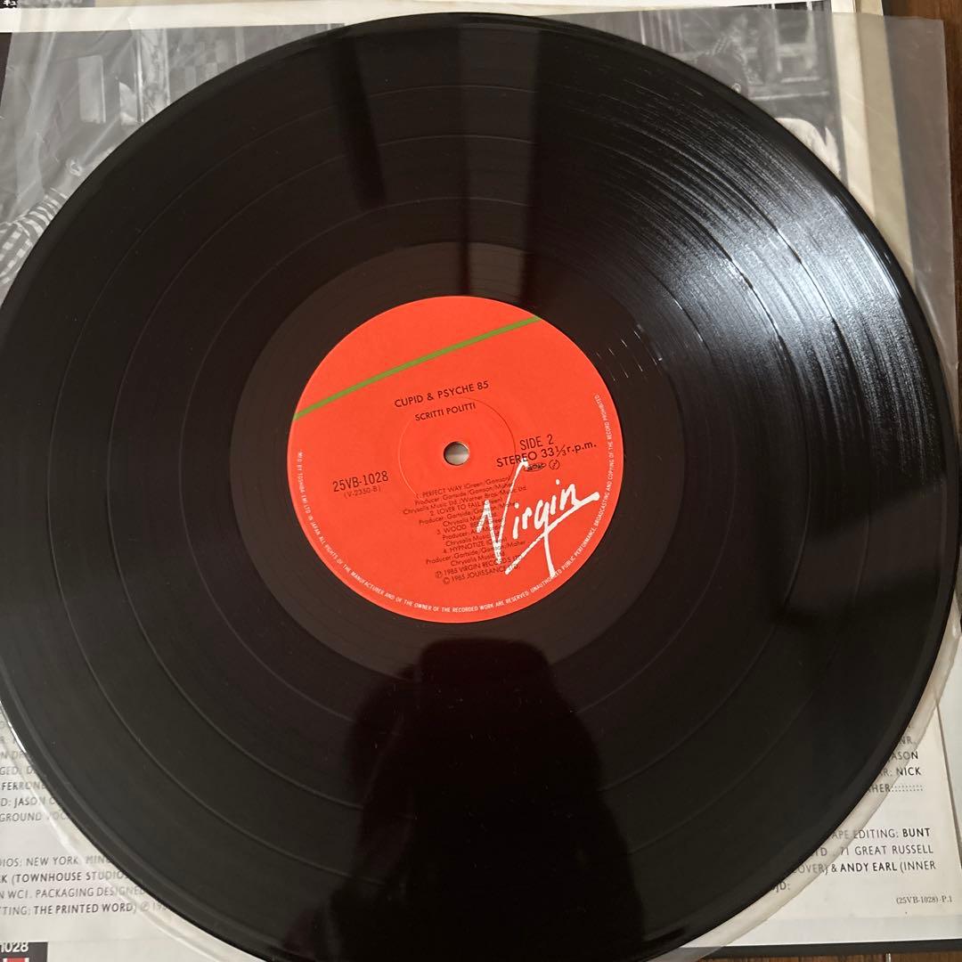 Scritti Politti - Cupid & Psyche 85 LP Japan Vinyl 1985 w/ Obi Poster