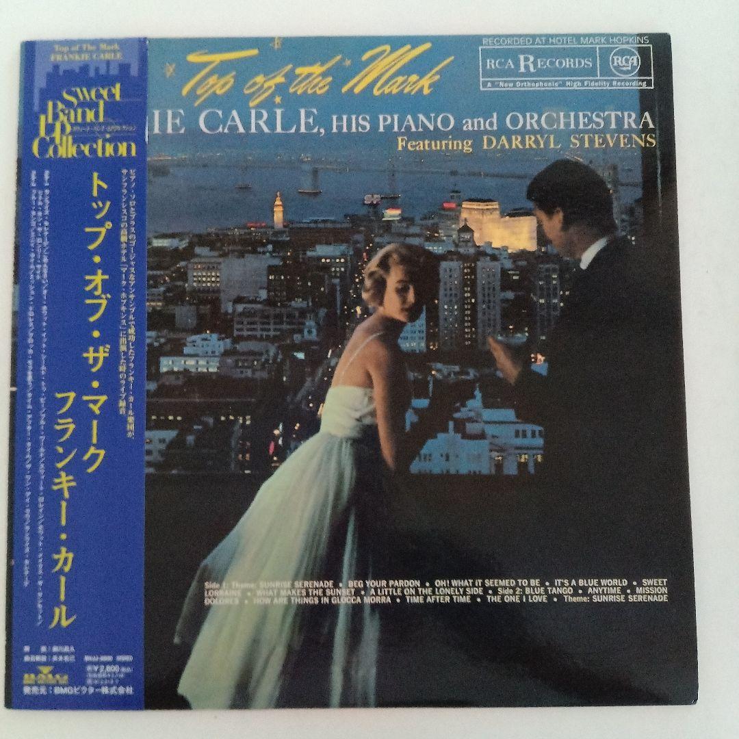 Frankie Carle Top Of The Mark Vinyl LP Japan RCA Sweet Band Collection BMG