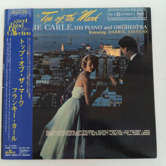 Frankie Carle Top Of The Mark Vinyl LP Japan RCA Sweet Band Collection BMG